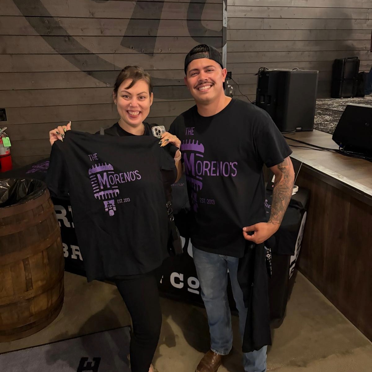 The Moreno's Band Official T-Shirt