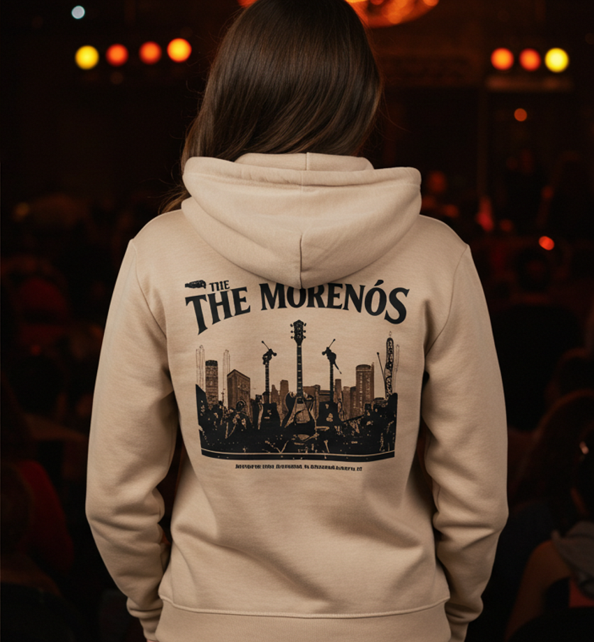 TheMorenosBand Hoodie Back